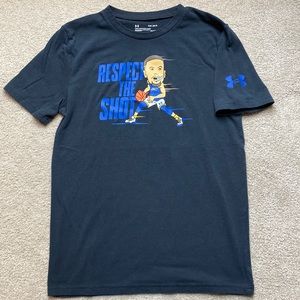 Boys Under Armour Steph Curry shirt